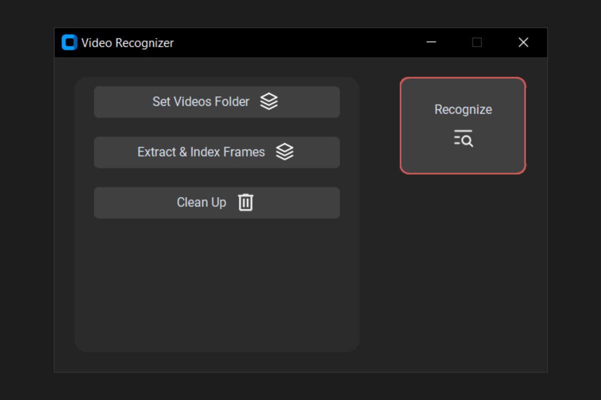 Video Recognizer